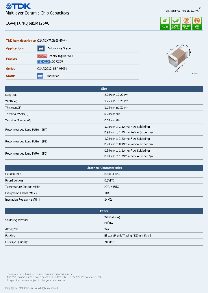 CGA4J1X7R0J685M125AC-17_8903895.PDF Datasheet