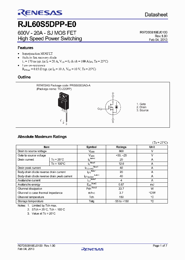 RJL60S5DPP-E0_8903980.PDF Datasheet