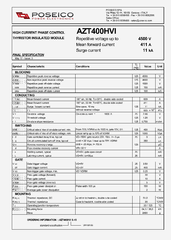 AZT400HVIS45_8904808.PDF Datasheet