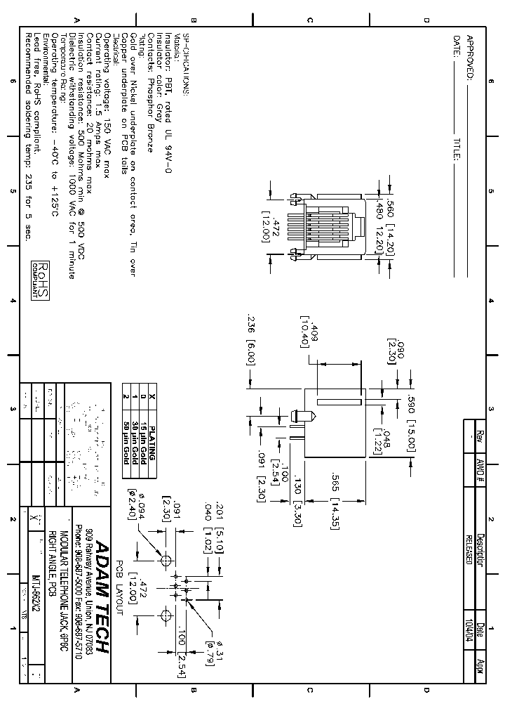 MTJ-662X2_8907302.PDF Datasheet