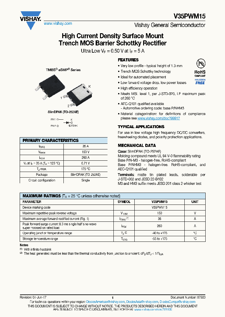 V35PWM15_8907411.PDF Datasheet