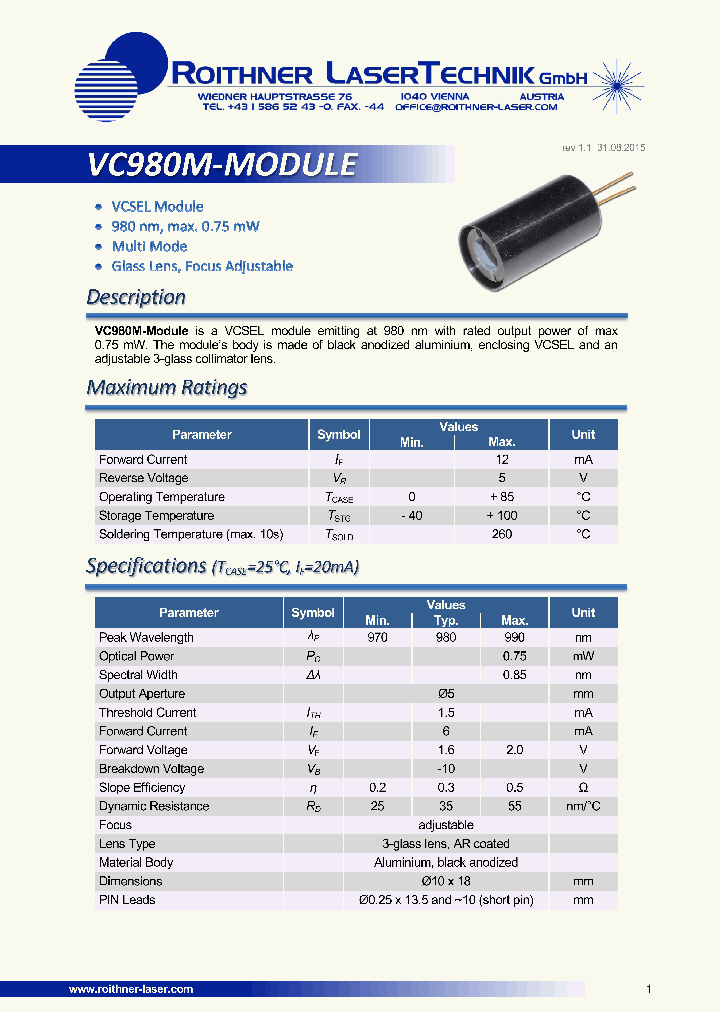 VC980M-MODULE_8907723.PDF Datasheet