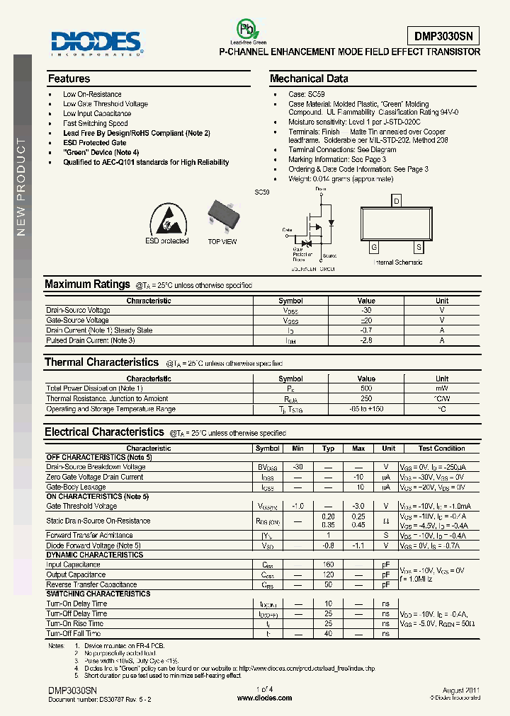 DMP3030SN-15_8908664.PDF Datasheet