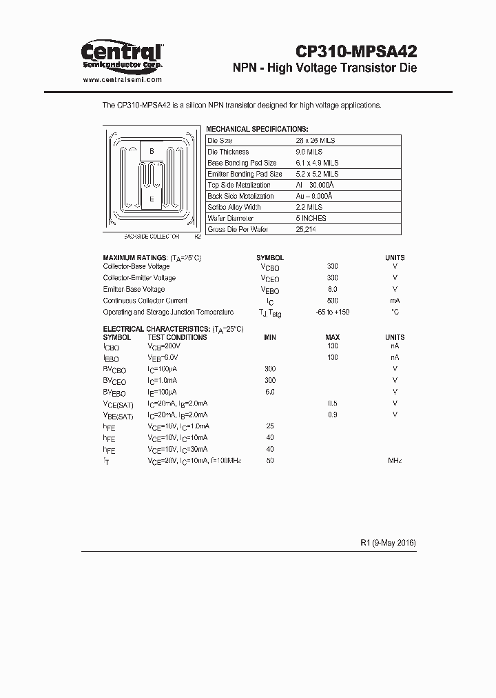 CP310-MPSA42_8909069.PDF Datasheet