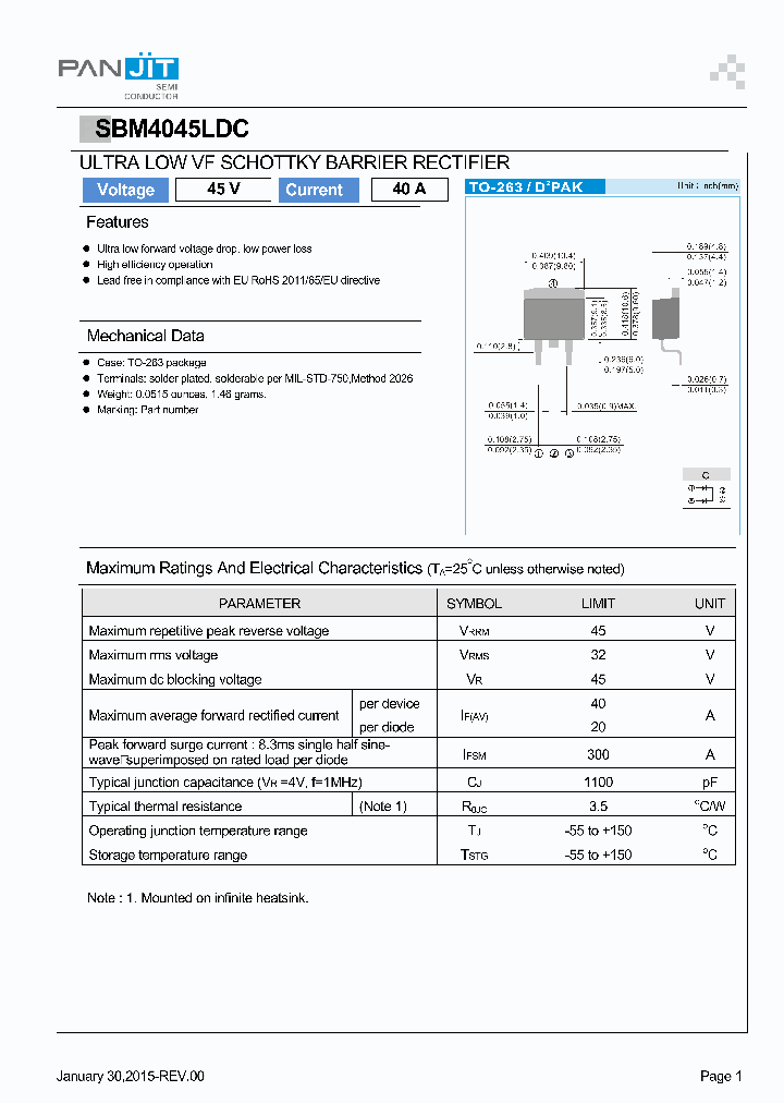 SBM4045LDC_8909328.PDF Datasheet