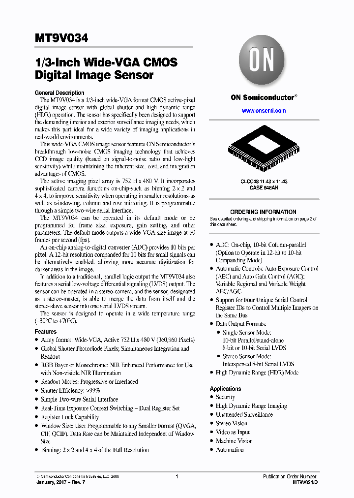 MT9V034C12STM-DR_8910002.PDF Datasheet