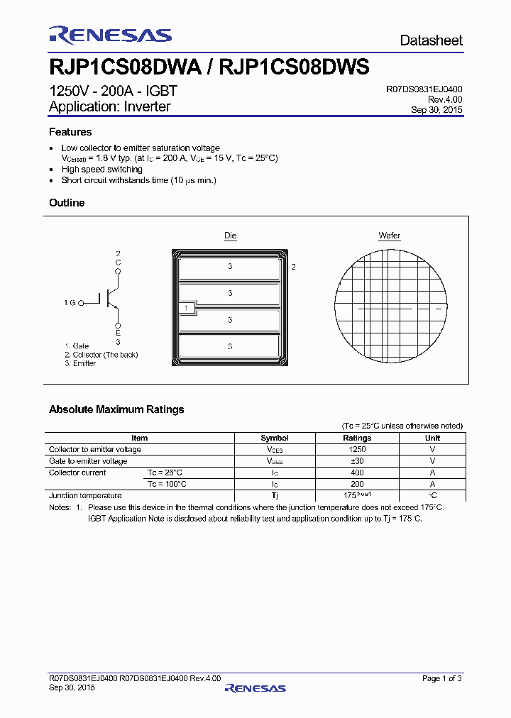 RJP1CS08DWS-80_8911024.PDF Datasheet