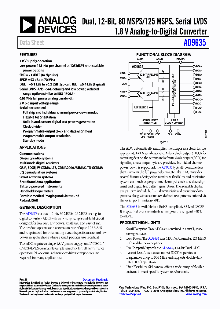 AD9635-125EBZ_8911421.PDF Datasheet