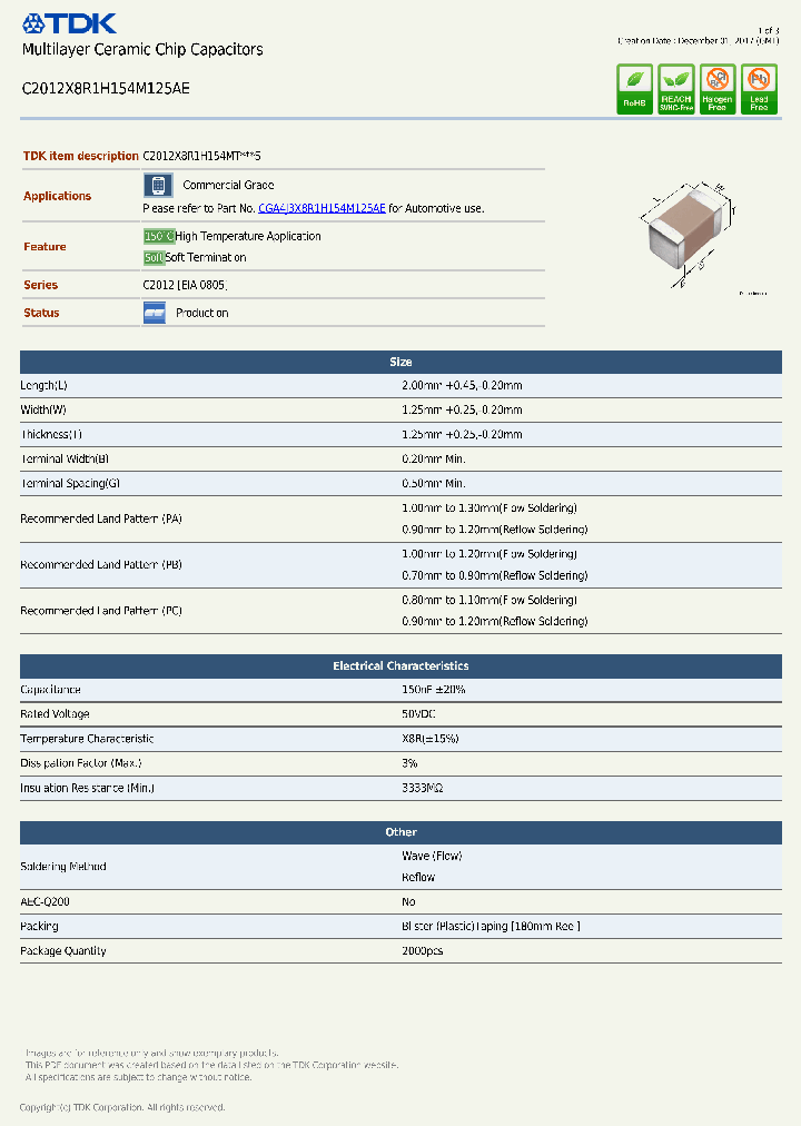 C2012X8R1H154M125AE_8912712.PDF Datasheet