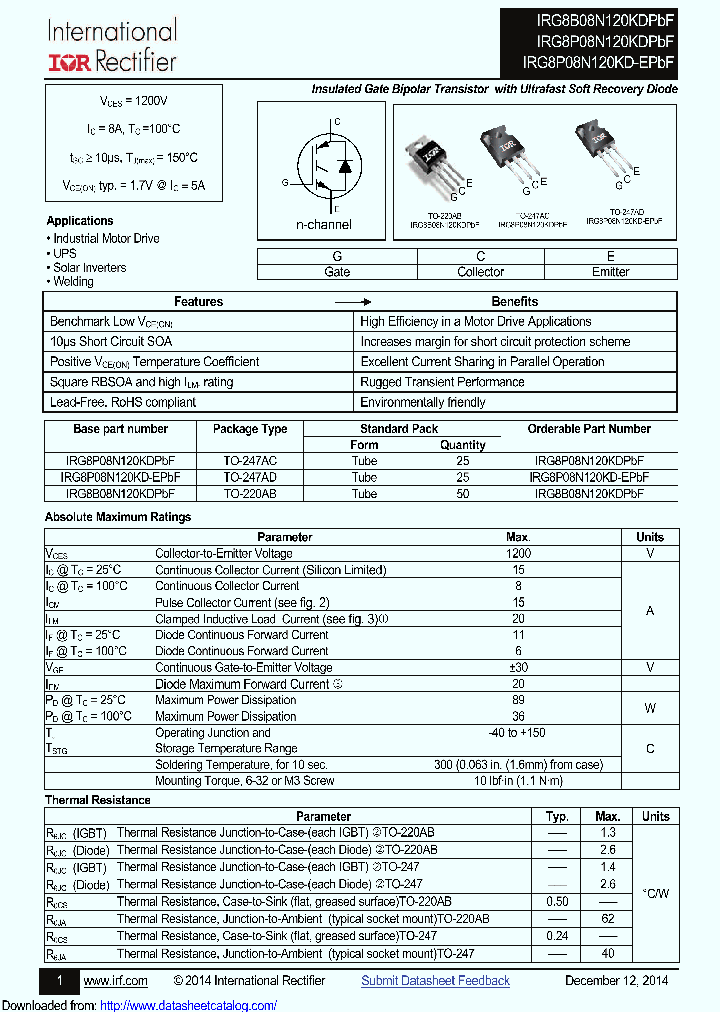 IRG8B08N120KD_8912751.PDF Datasheet