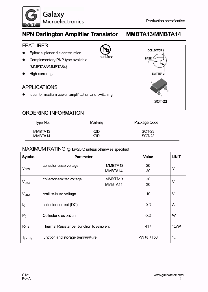 MMBTA13-14_8913104.PDF Datasheet