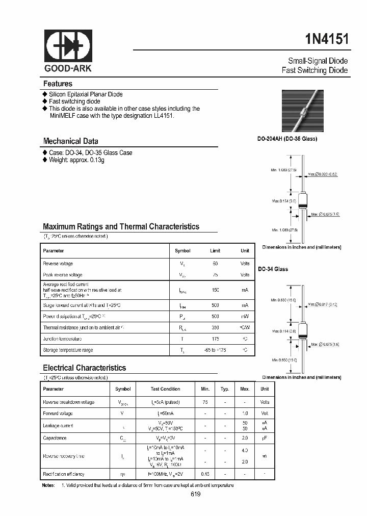 1N4151_8913404.PDF Datasheet