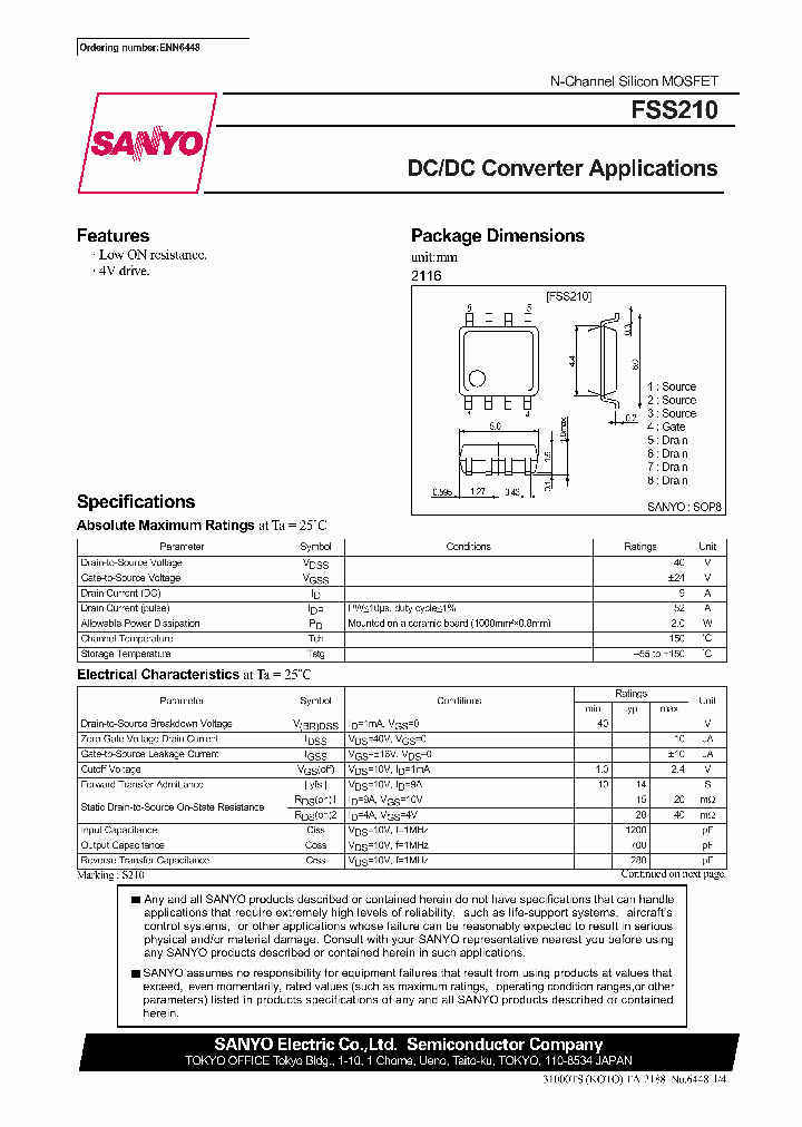 FSS210_8915568.PDF Datasheet