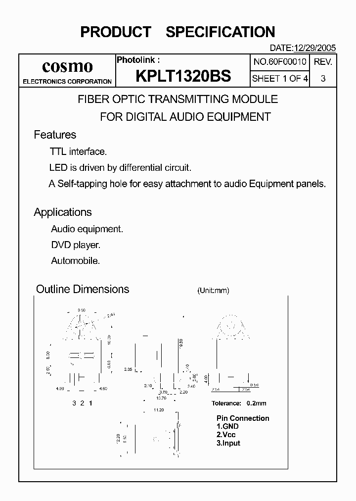 KPLT1320BS_8915613.PDF Datasheet Download --- IC-ON-LINE