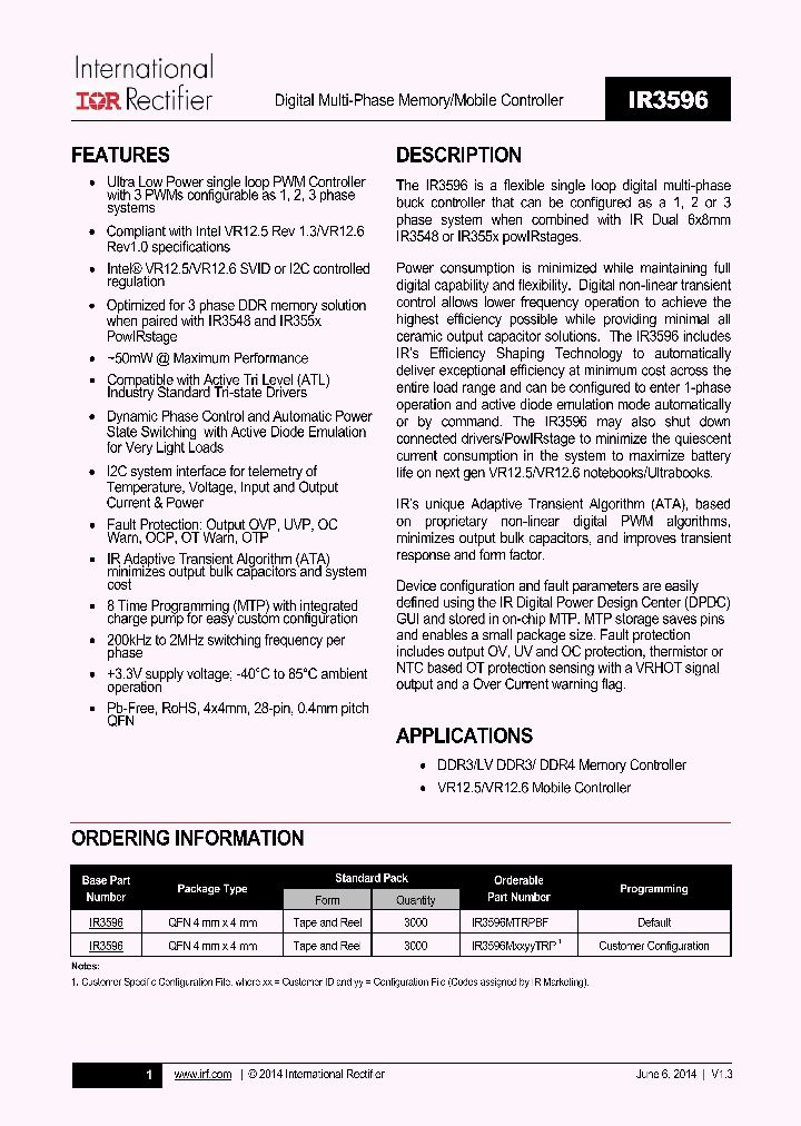 IR3596_8916973.PDF Datasheet