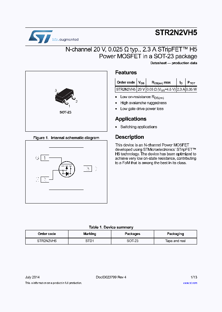 STR2N2VH5_8917269.PDF Datasheet