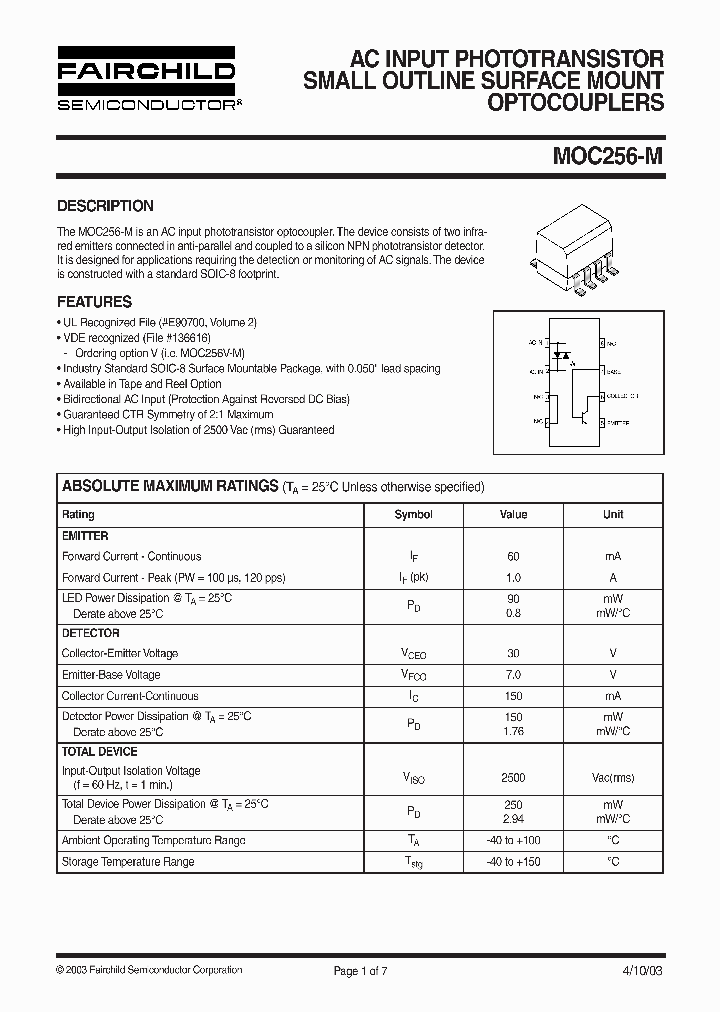 MOC256_8917958.PDF Datasheet