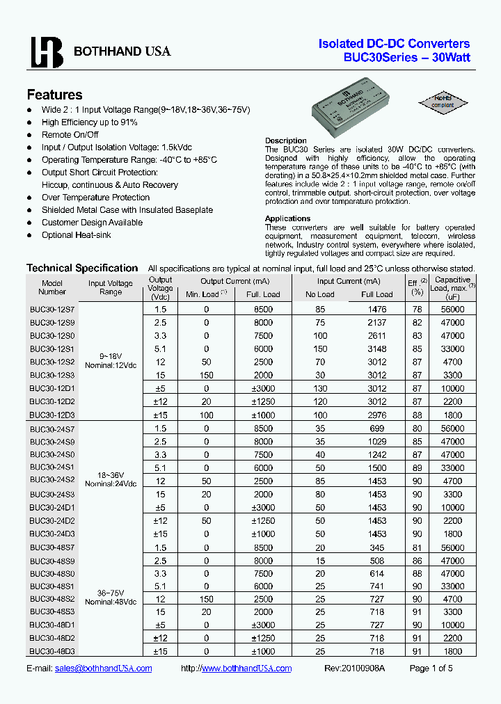 BUC30-12S0_8917978.PDF Datasheet