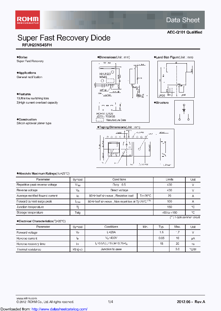 RFUH20NS4SFH_8919019.PDF Datasheet