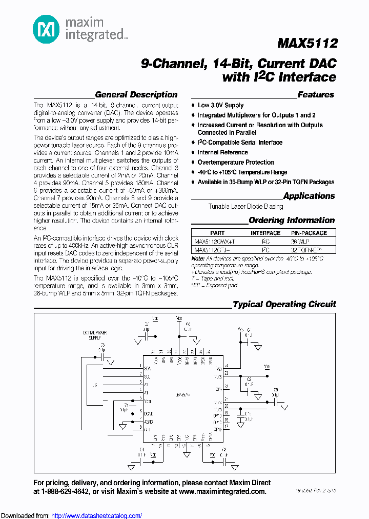 MAX5112GTJT_8920529.PDF Datasheet