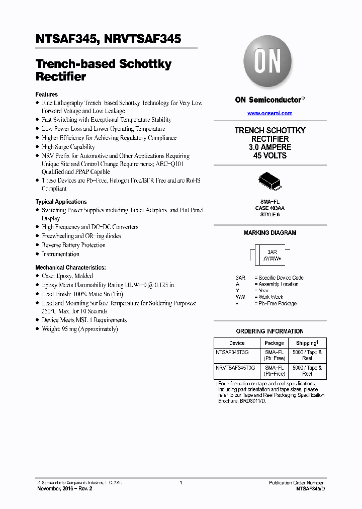 NRVTSAF345T3G_8920745.PDF Datasheet