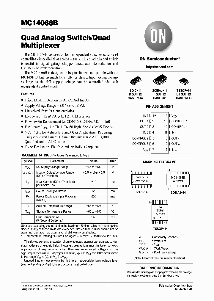 MC14066BDR2G_8921068.PDF Datasheet