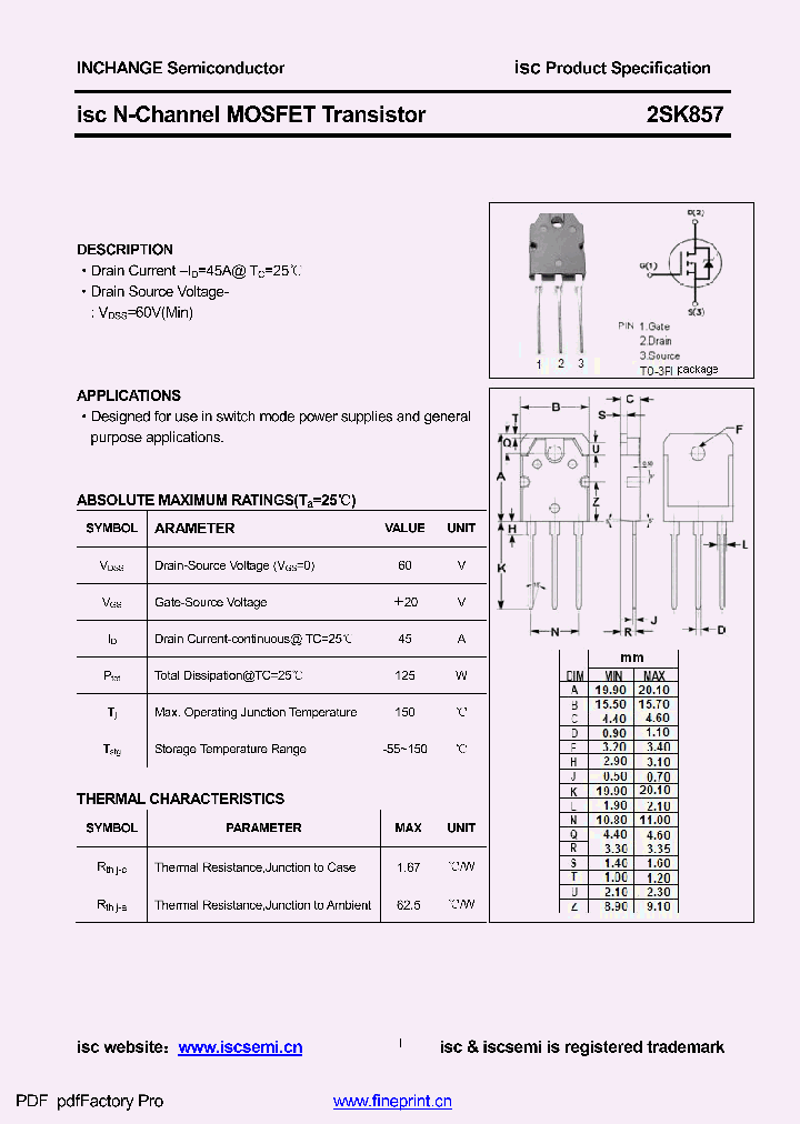 2SK857_8921181.PDF Datasheet