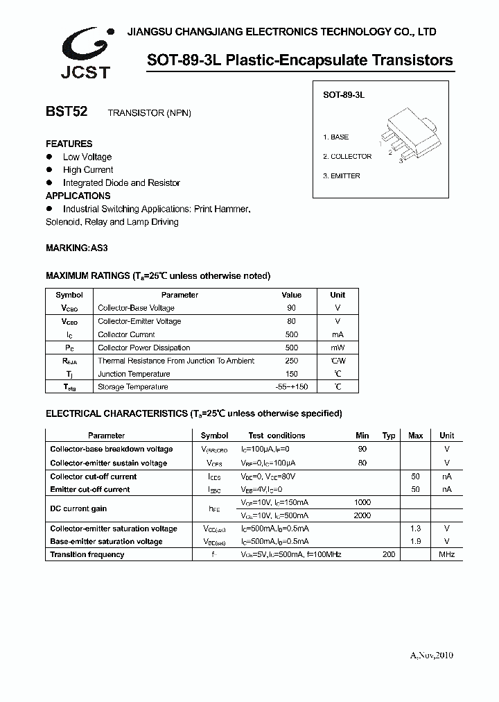 BST52_8921588.PDF Datasheet