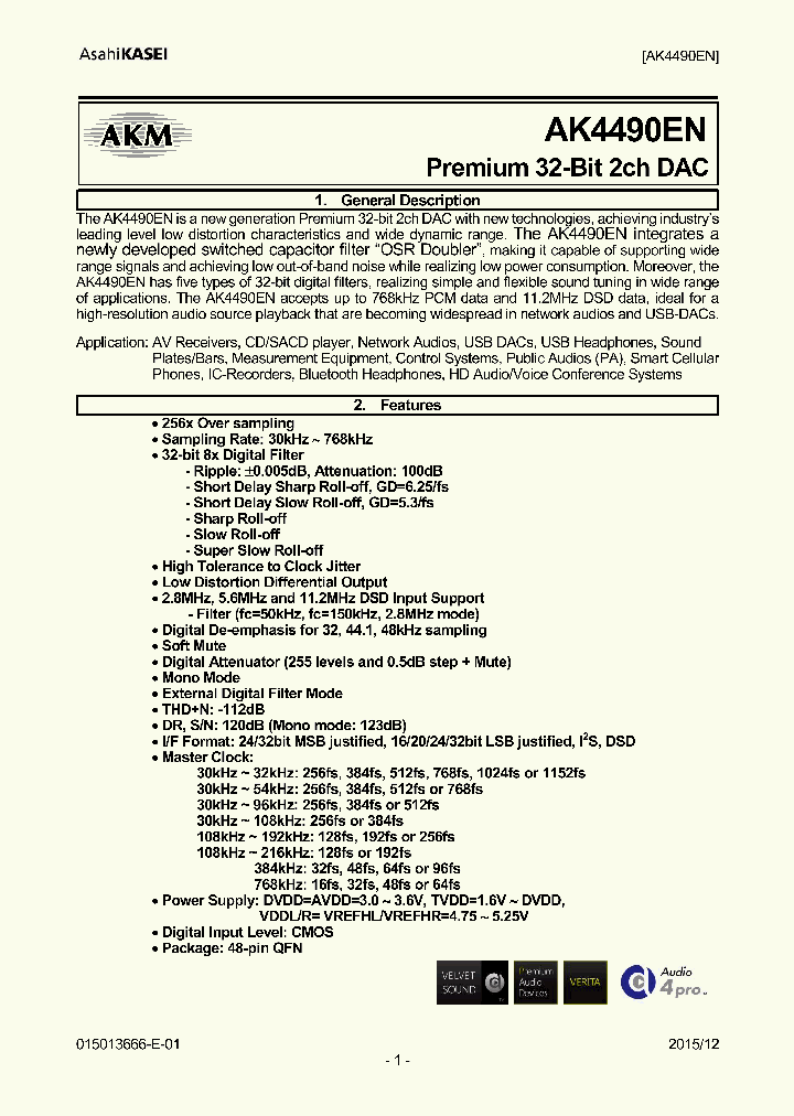 AK4490EN_8922291.PDF Datasheet