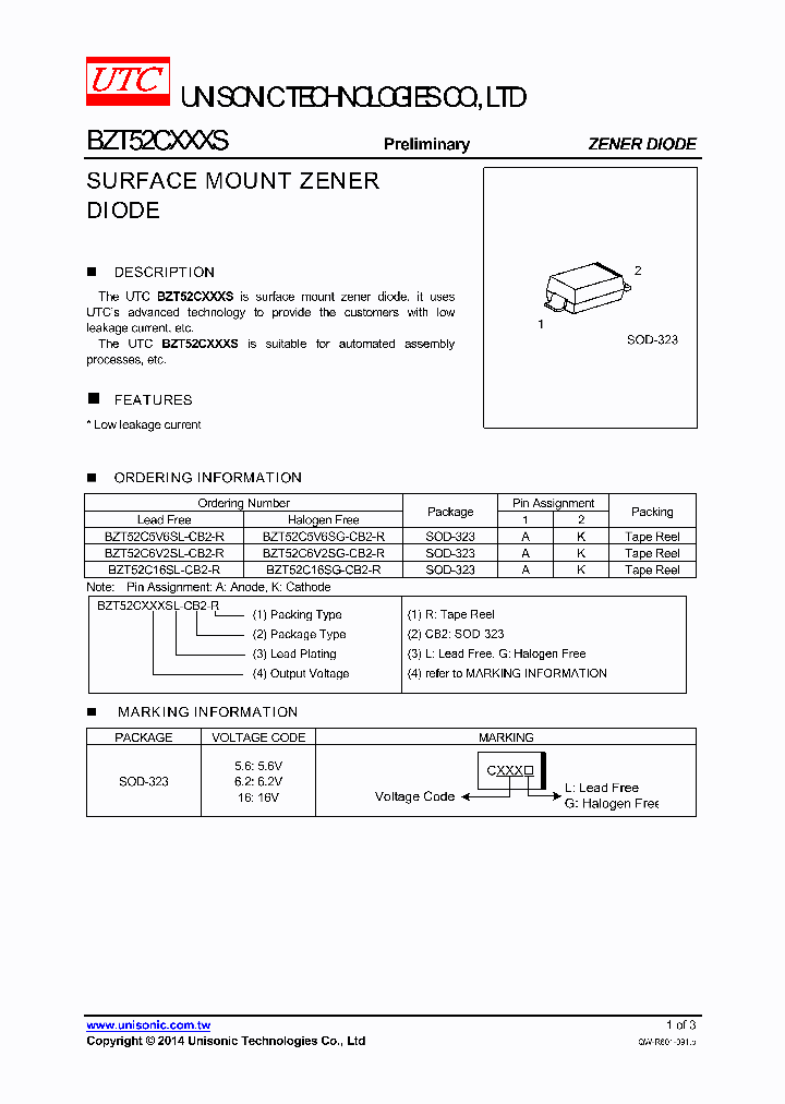 BZT52C5V6SL-CB2-R_8924504.PDF Datasheet