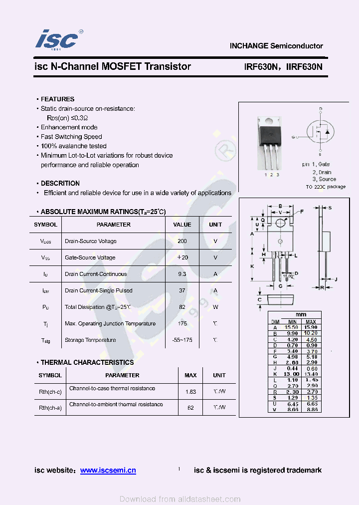 IIRF630N_8924839.PDF Datasheet