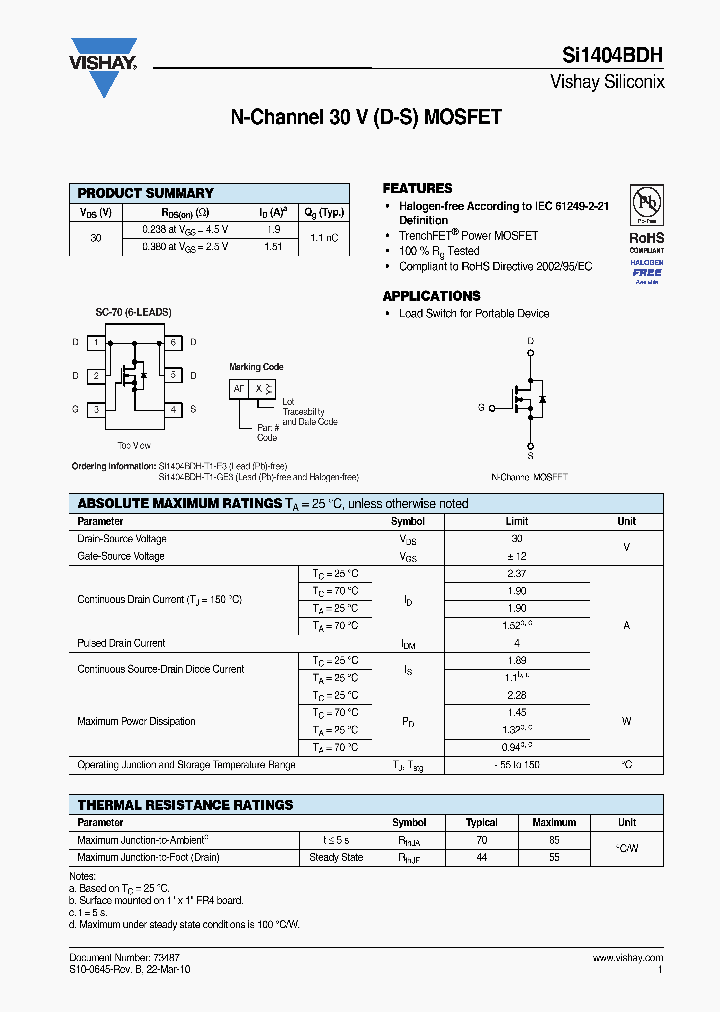 SI1404BDH_8926986.PDF Datasheet