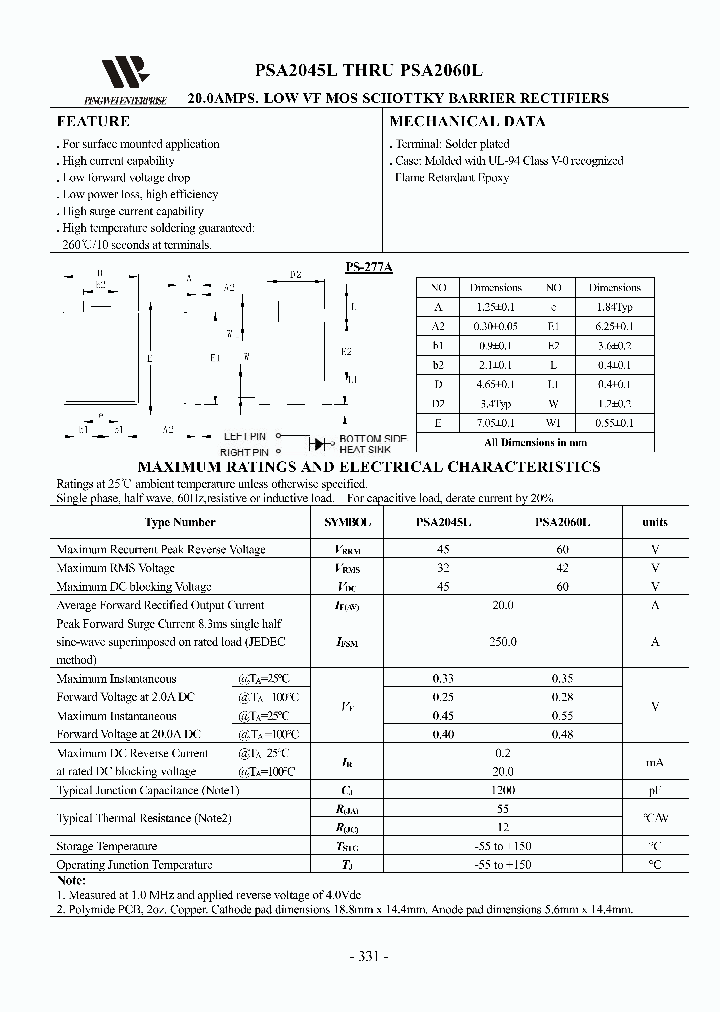 PSA2060L_8927113.PDF Datasheet