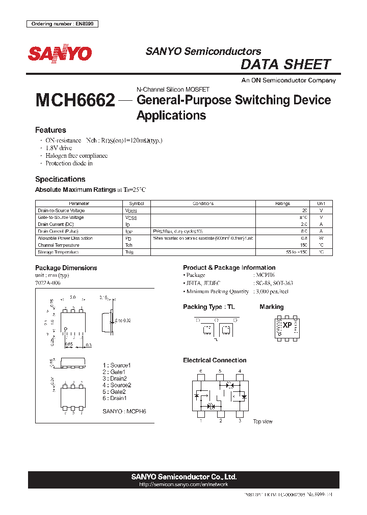 MCH6662_8927023.PDF Datasheet