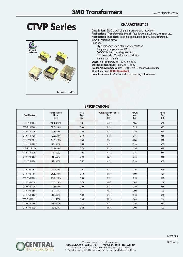 CTVP15F-0381_8928396.PDF Datasheet