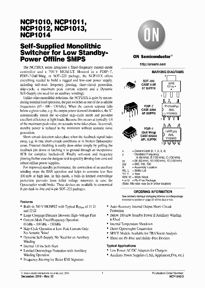 NCP1012APL130R2G_8929462.PDF Datasheet