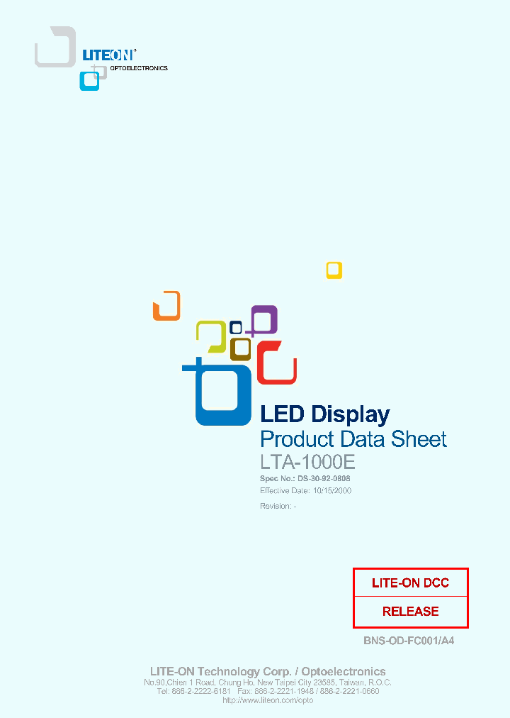 LTA-1000E_8930632.PDF Datasheet