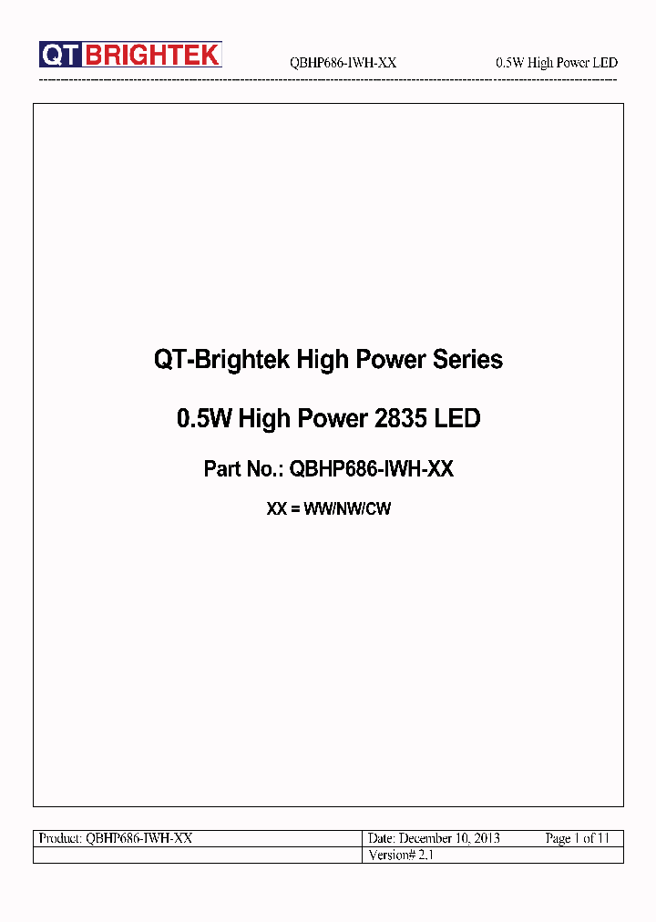QBHP686-IWH-XX_8930780.PDF Datasheet