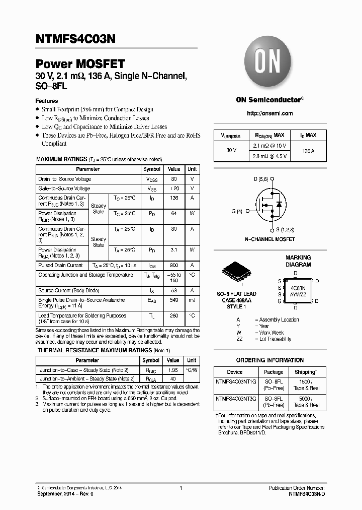 NTMFS4C03NT1G_8931979.PDF Datasheet