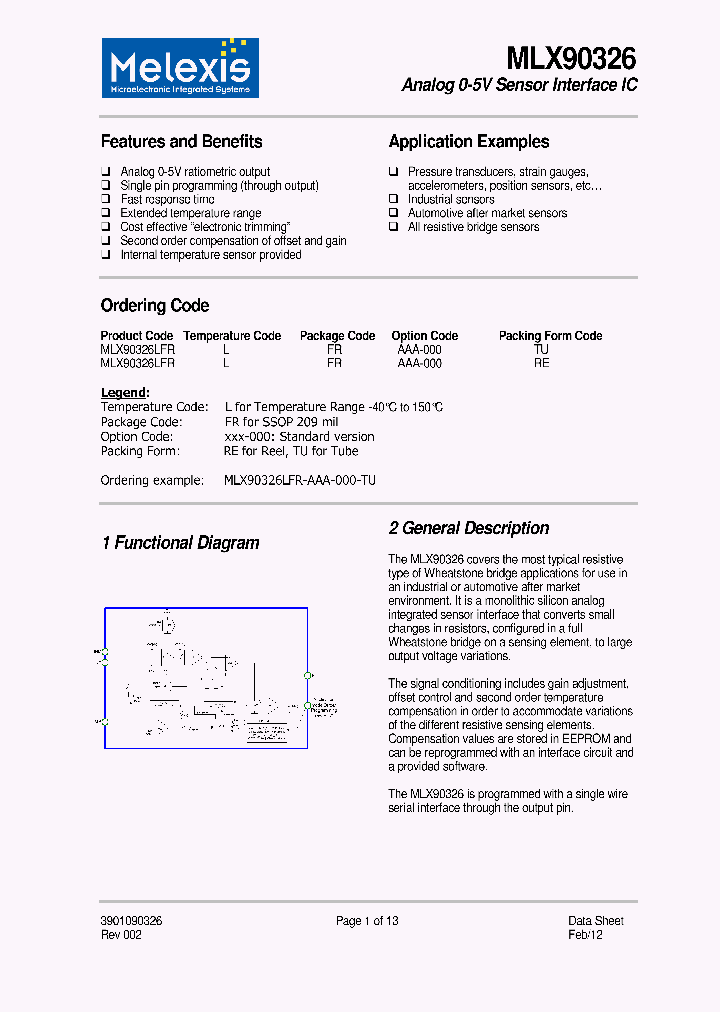 MLX90326-12_8933299.PDF Datasheet