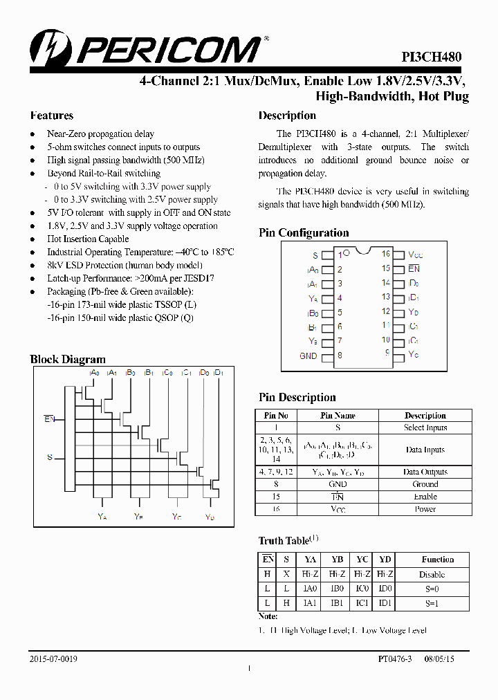 PI3CH480LE_8933984.PDF Datasheet