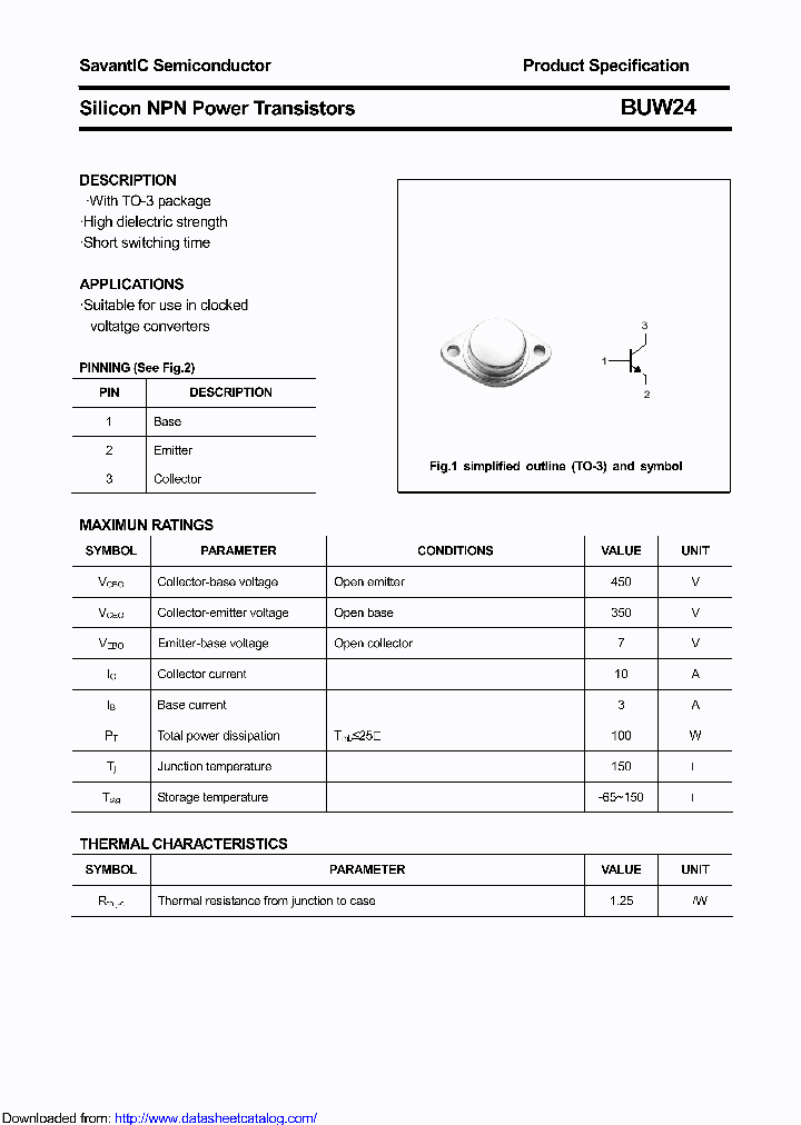 BUW24_8938988.PDF Datasheet