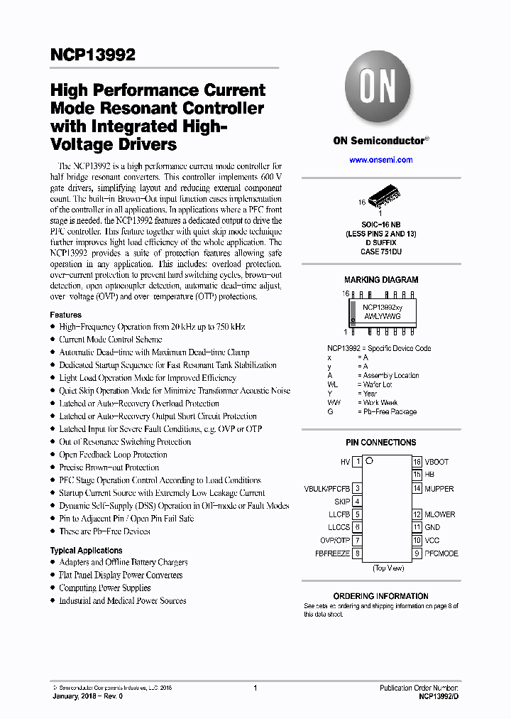 NCP13992AADR2G_8939046.PDF Datasheet