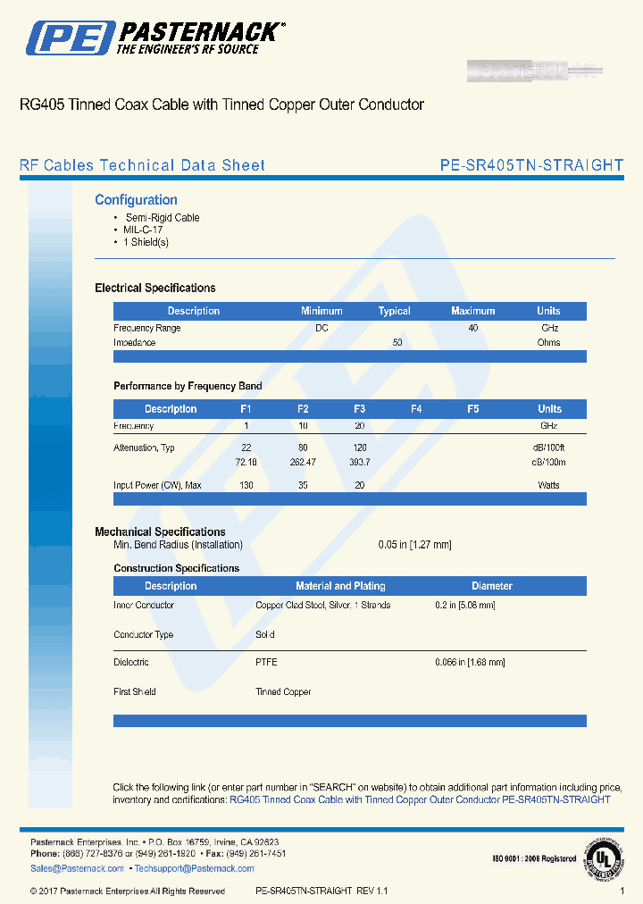 PE-SR405TN-STRAIGHT_8938952.PDF Datasheet