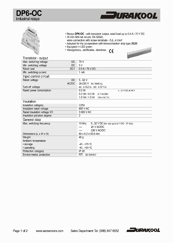 DP6-OC_8940065.PDF Datasheet