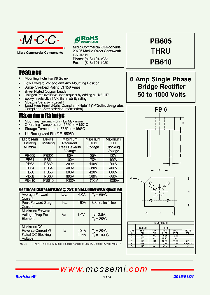 PB61_8940227.PDF Datasheet