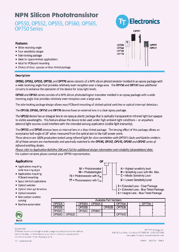 OP550B_8941696.PDF Datasheet