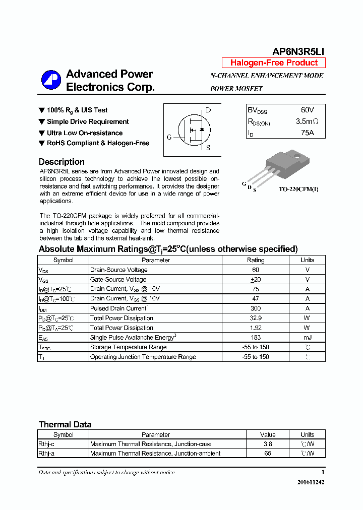 AP6N3R5LI_8942485.PDF Datasheet