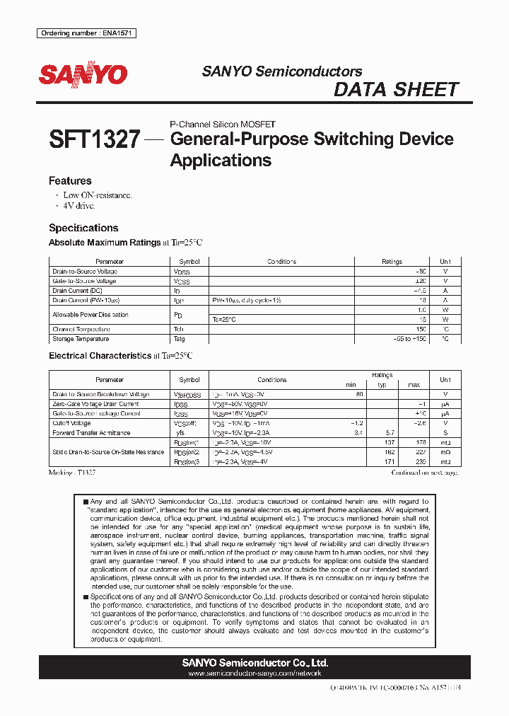 SFT1327_8943030.PDF Datasheet