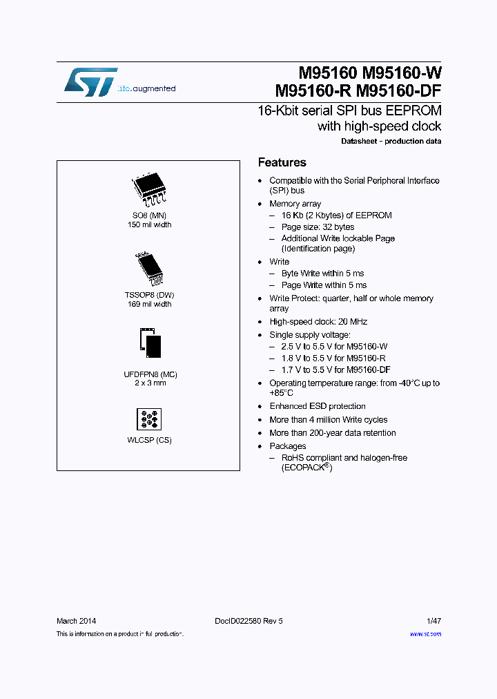 M95160-DF_8944664.PDF Datasheet